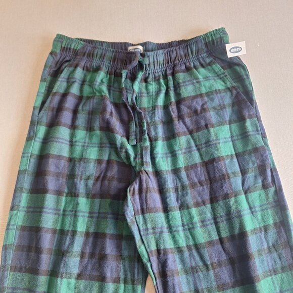 NWT Old Navy Plaid 100% Cotton Pijama Pants Size L Sleepwear Loungewear Cozy Fal - Picture 6 of 7